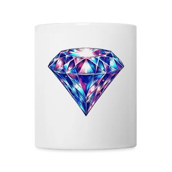 Diamant - Tasse - Weiß - Vorne