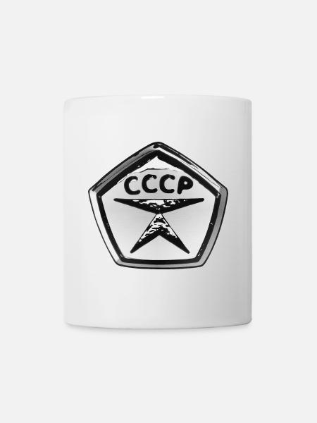 Soviet State Quality Mark (Znak Kachestva SSSR) - Mug - white