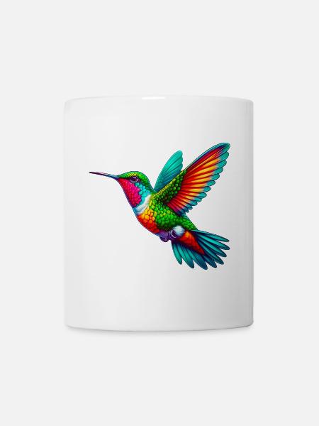 Kolibri - Tasse - Weiß