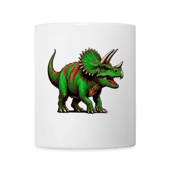 Dinosaurier - Tasse - Weiß - Vorne