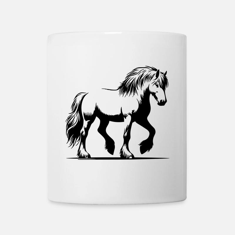 Pferd Isländer Islandpony Islandpferd - Tasse - Weiß