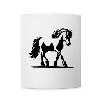 Horse German Riding Pony - Mug - white - Front