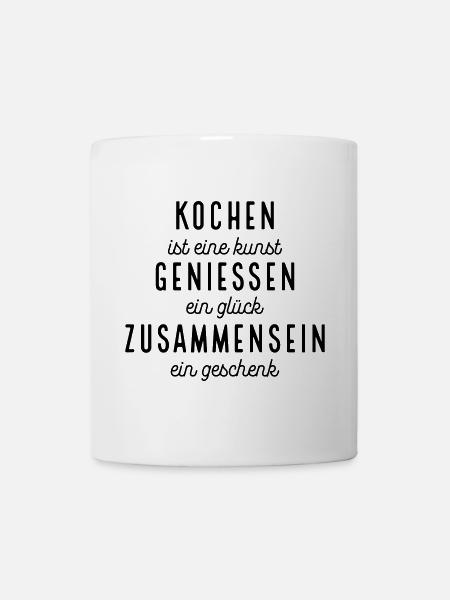 Lustige Sprüche für Köche - Tasse - Weiß