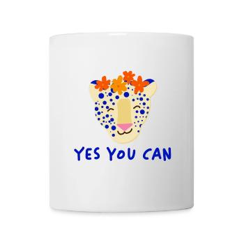 You can Leopard - Mug - white - Front