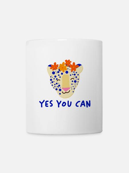 You can Leopard - Tasse - Weiß