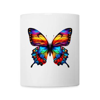 Schmetterling - Tasse - Weiß - Vorne