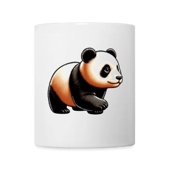 Panda - Tasse - Weiß - Vorne