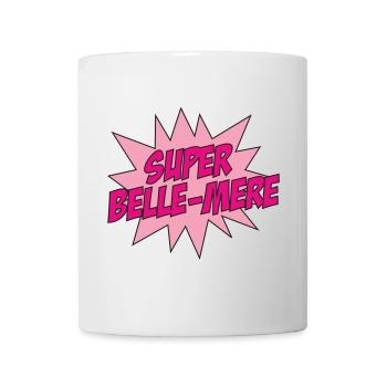 Super Belle-Mère / Fête des Mères - Mug blanc - blanc - Devant