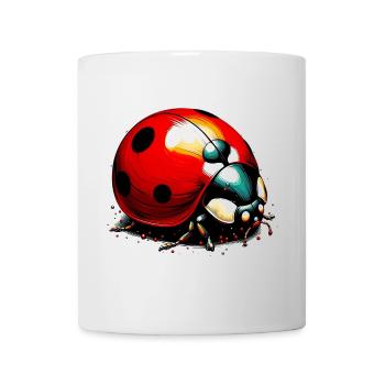 Marienkäfer - Tasse - Weiß - Vorne