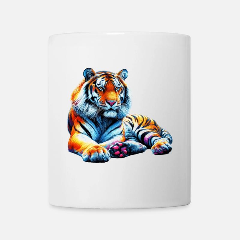 Tiger - Tasse - Weiß