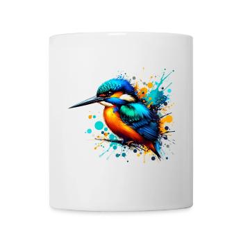 Martin-pêcheur - Mug blanc - blanc - Devant