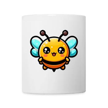 Biene - Tasse - Weiß - Vorne