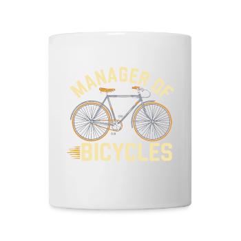 Responsable de la conception des vélos - Mug blanc - blanc - Devant