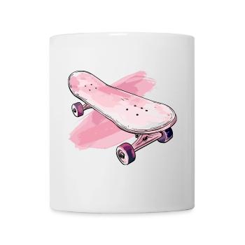 Graphiques de skateboard - Mug blanc - blanc - Devant