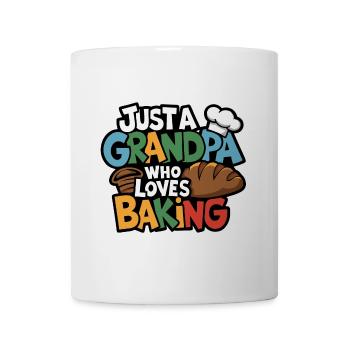 Grandpa is a baker, our grandpa likes to bake - Mug - white - Front