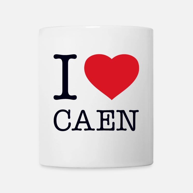 J’ADORE CAEN - Mug blanc - blanc