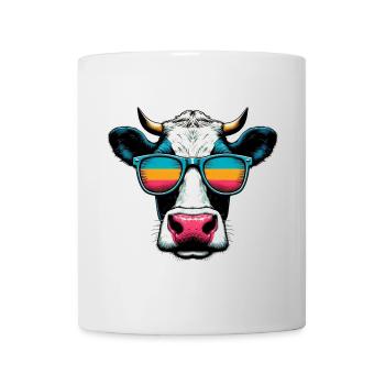 Kuh - Tasse - Weiß - Vorne