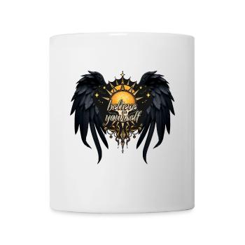 Believe in yourself, a letter - Mug - white - Front