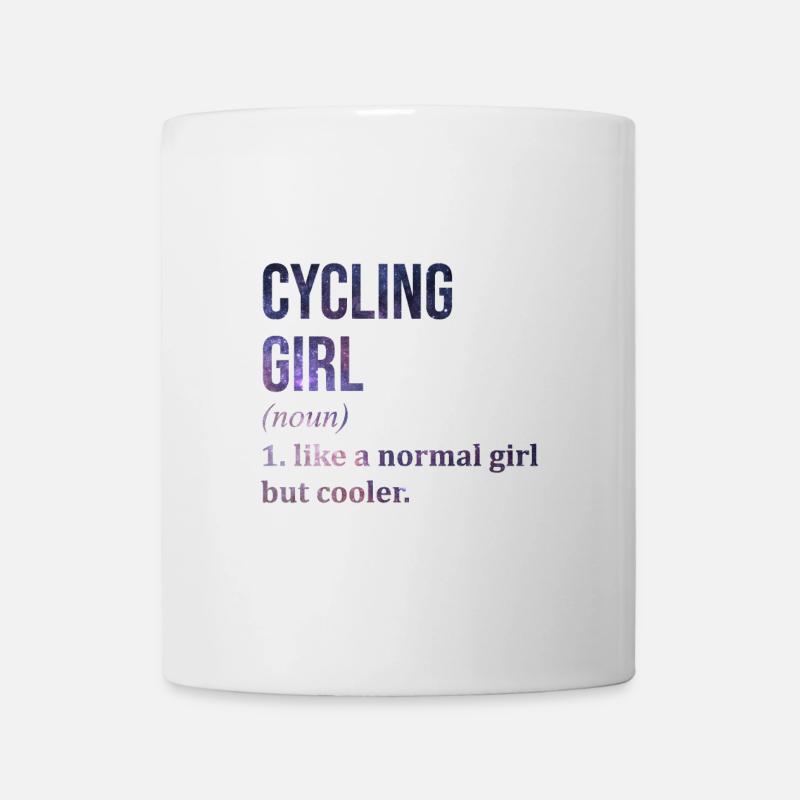cyclisme - Mug blanc - blanc