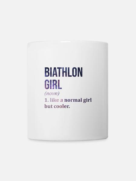 Biathlon Biathlon Biathlon - Mug blanc - blanc