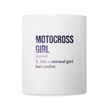 motocross - Mug blanc - blanc - Devant