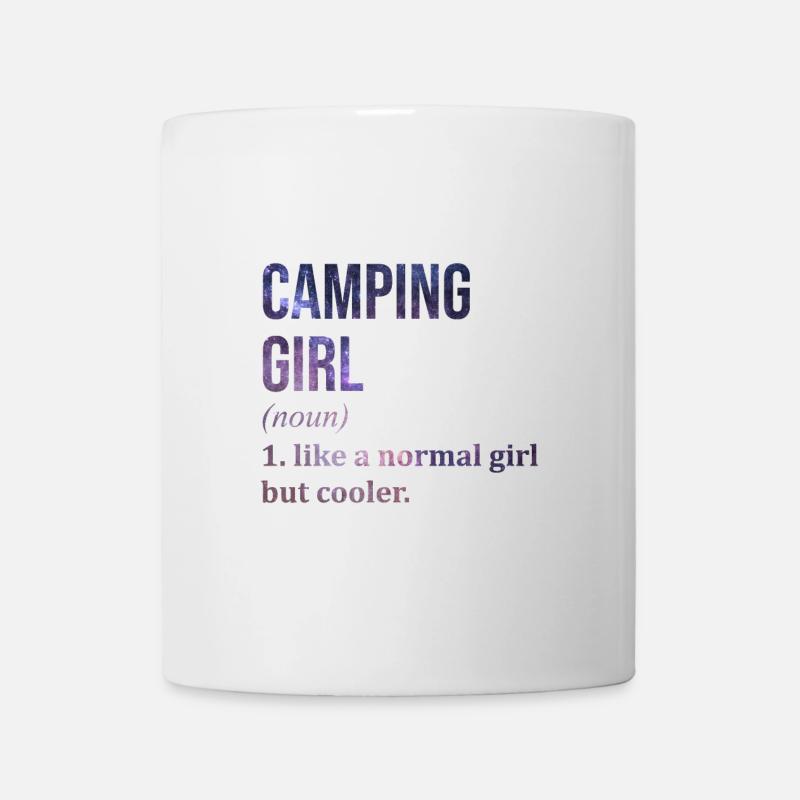 Camping - Mug blanc - blanc