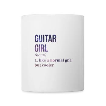 guitare - Mug blanc - blanc - Devant