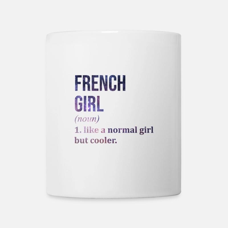 French - Mug - white