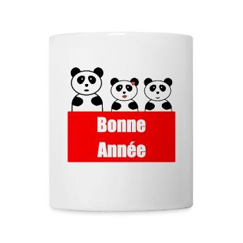 HAPPY NEW YEAR. BEST WISHES. NEW YEAR'S EVE - Mug - white - Front