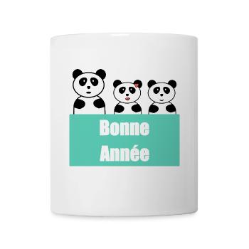 HAPPY NEW YEAR. NEW YEAR'S EVE. NEW YEAR - Mug - white - Front