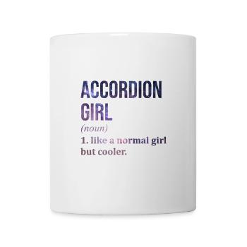 Akkordeon - Tasse - Weiß - Vorne