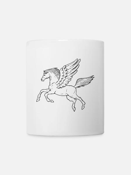 Pegasus - Tasse - Weiß