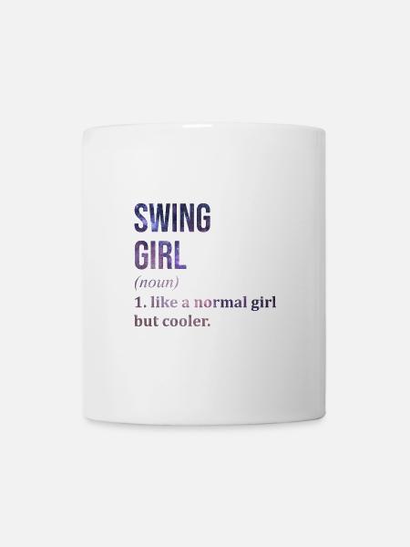 Schaukel Schwung Schaukel - Tasse - Weiß