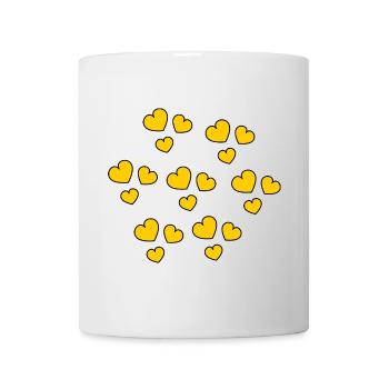 HEART. DAD. MOM. NOEL. CHRISTMAS. Bachelorette party. BEBE. CHILD. - Mug - white - Front