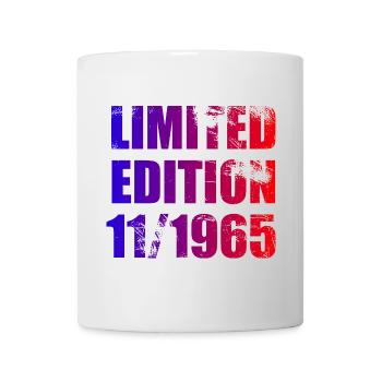 59e anniversaire Edition limitée 11/1965 - Mug blanc - blanc - Devant