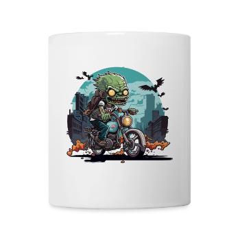 Undead Ride: A Zombie Biker in a City of Walkers - Mug - white - Front