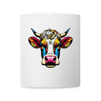 Vache - Mug blanc - blanc - Devant