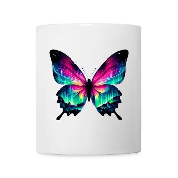 Schmetterling - Tasse - Weiß - Vorne