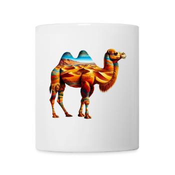 Kamel - Tasse - Weiß - Vorne