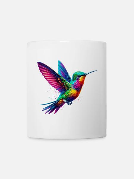Kolibri - Tasse - Weiß