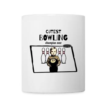 Bowling pour enfants - Mug blanc - blanc - Devant