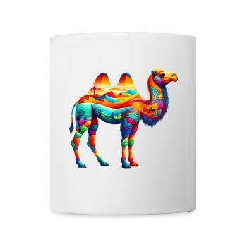 Kamel - Tasse - Weiß - Vorne