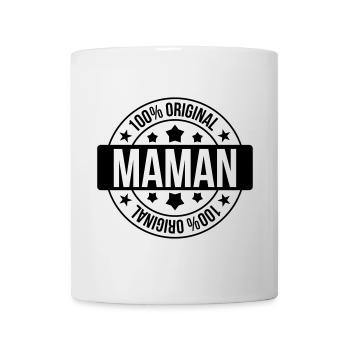 Maman d'Amour - Fête des Mères - Mug blanc - blanc - Devant