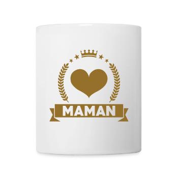 Maman d'Amour - Mother's Day - Mug - white - Front