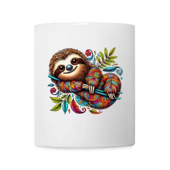 Paresse - Mug blanc - blanc - Devant