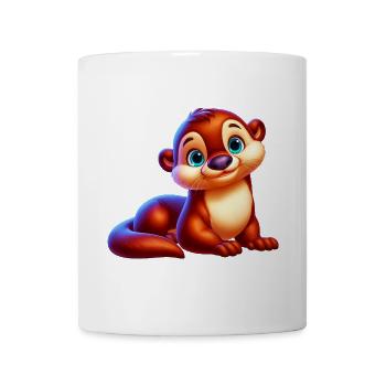 Otter - Tasse - Weiß - Vorne