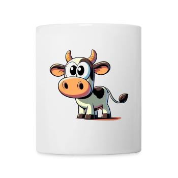 Vache - Mug blanc - blanc - Devant