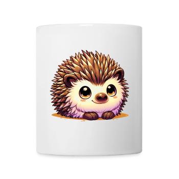 Hérisson - Mug blanc - blanc - Devant
