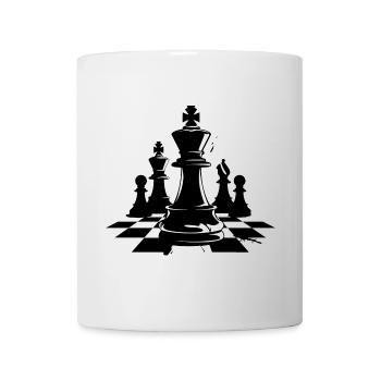 Chess Pieces Graphics - Mug - white - Front