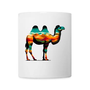 Kamel - Tasse - Weiß - Vorne